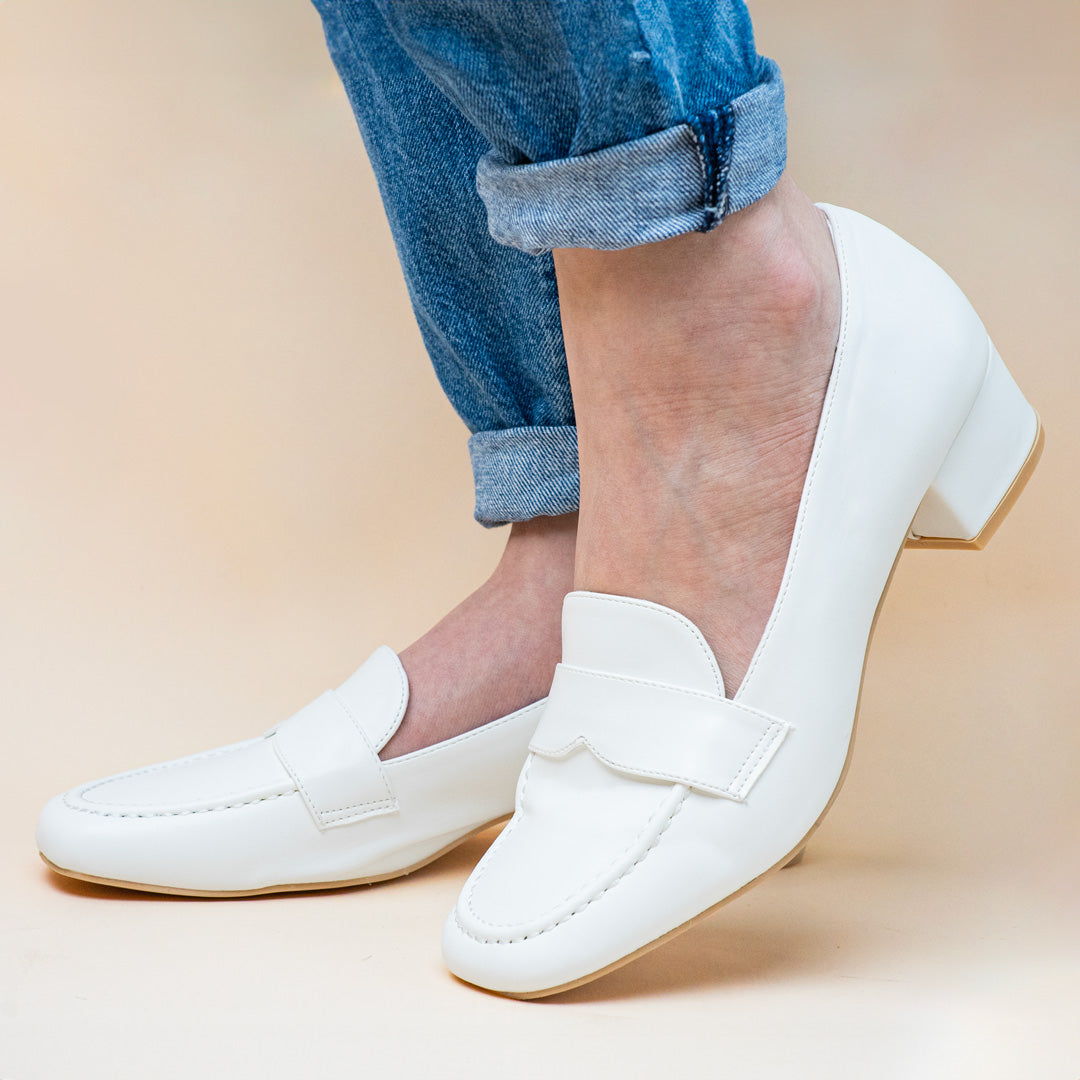 Harper Loafer Heels