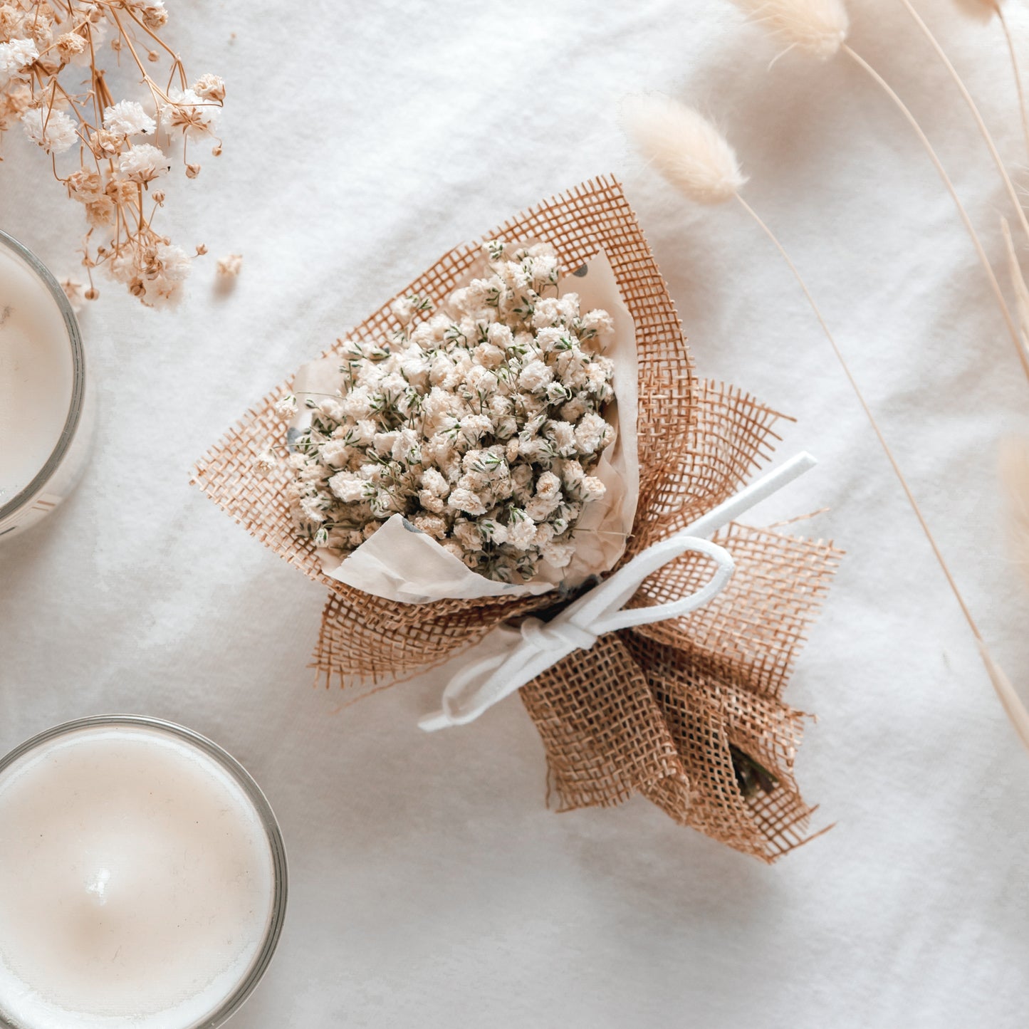 Dried Flower Car Diffuser Set