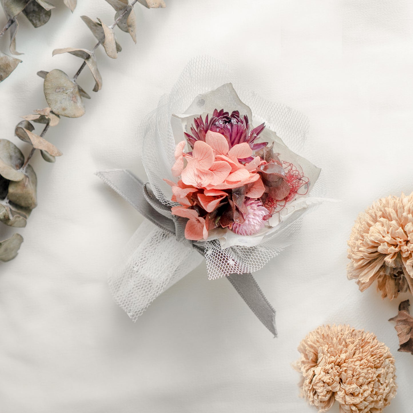 Dried Flower Car Diffuser Set