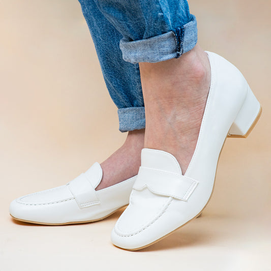 Harper Loafer Heels