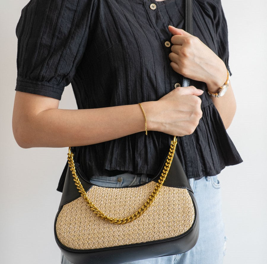 Ella Straw Woven Bag