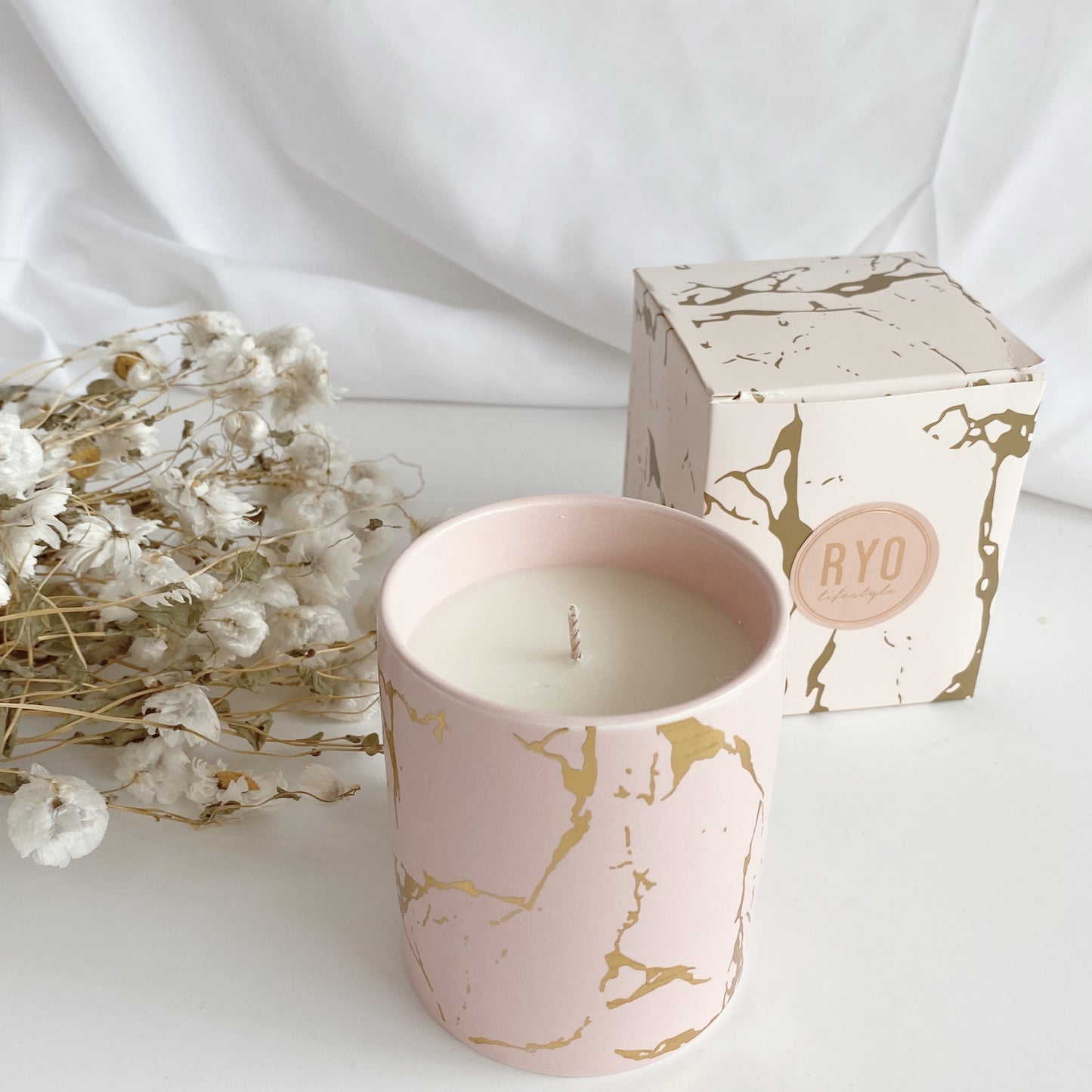 Marble Scented Candle