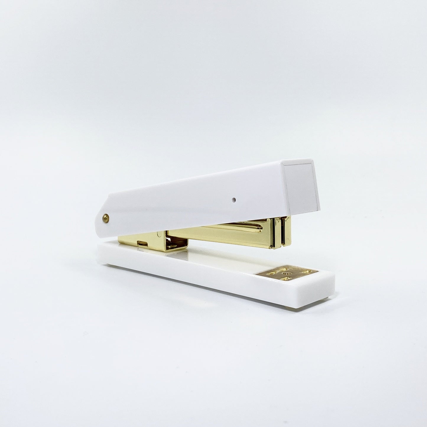 White Gold Acrylic Stapler