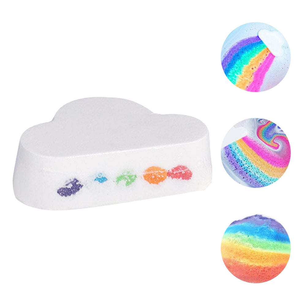 Signature Cloud Rainbow Bath Bombs